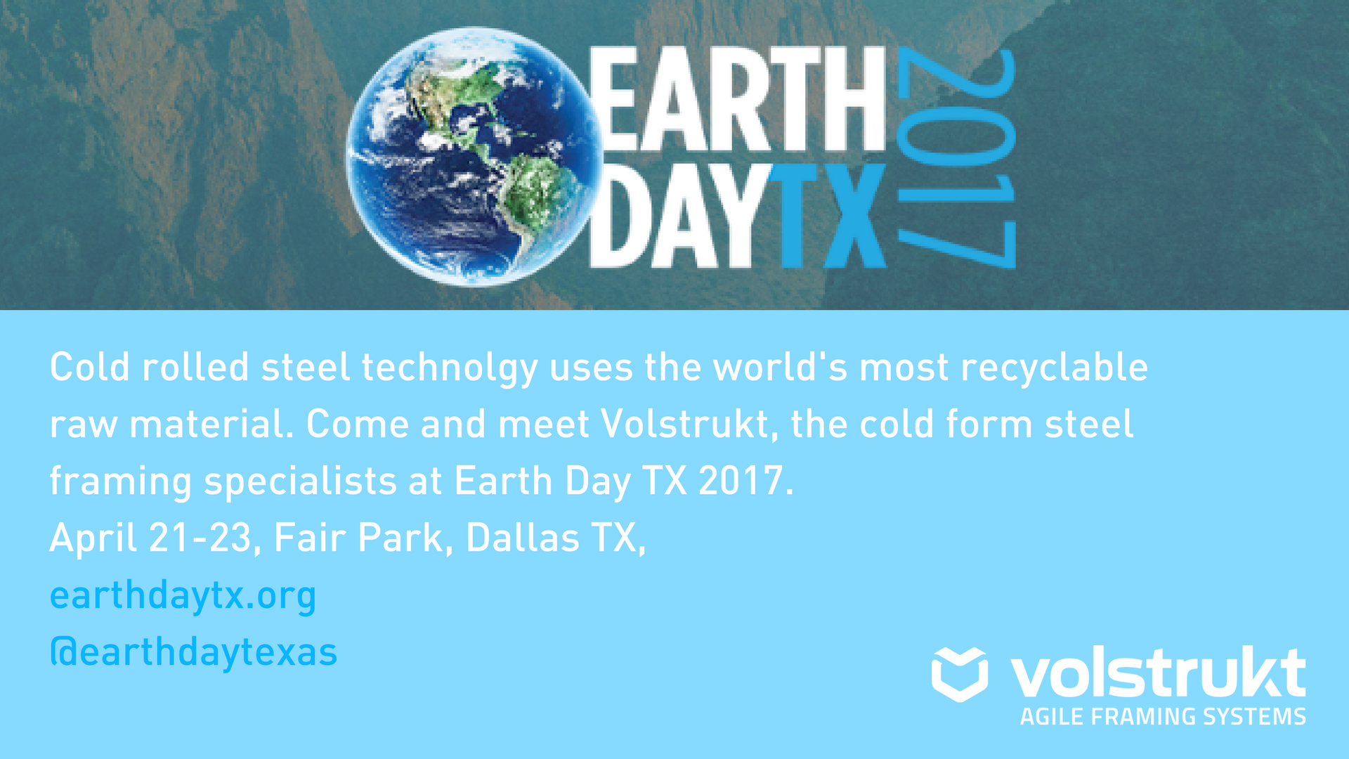 Volstrukt Returns to Earth Day 2017